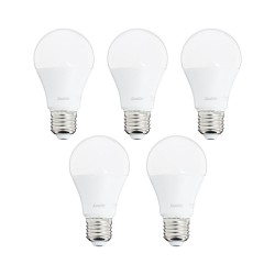 Lot de x5 ampoule LED A60, culot E27, blanc neutre