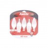 Lot de 5 ampoules LED flamme, culot E14, blanc neutre