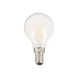 Ampoule à filament LED P45, culot E14, conso. 6,5W, Blanc chaud