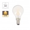 Ampoule à filament LED P45, culot E14, conso. 6,5W, Blanc chaud