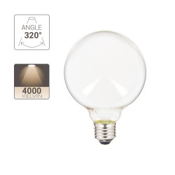 Ampoule LED B95, culot E27, conso. 8,5W, 1055 Lumens, Blanc neutre