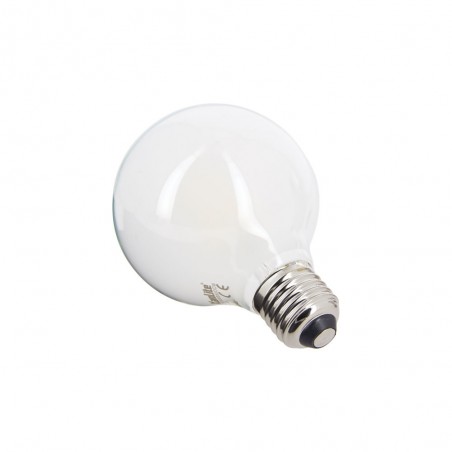 Ampoule LED G80 Opaque, culot E27, conso. 6,5W, 806 Lumens, Blanc neutre