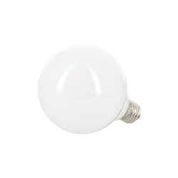 Ampoule LED G125 Opaque, culot E27, conso. 17W, 2452 Lumens, Blanc chaud